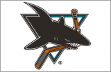 San Jose Sharks 1998 99-2006 07 Jersey Logo 02 Print Decal