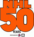 National Hockey League 1966-1967 Unused Logo Print Decal