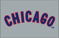 Chicago Cubs 1958-1968 Jersey Logo Print Decal