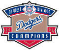 Los Angeles Dodgers 2004 Champion Logo Iron On Transfer