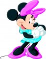 Minnie Mouse Logo 09 Print Decal