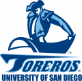 San Diego Toreros 2005-Pres Primary Logo Print Decal