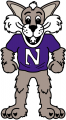 Northwestern Wildcats 1998-Pres Mascot Logo Print Decal
