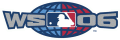 MLB World Series 2006 Alternate Logo Print Decal