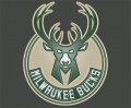 Milwaukee Bucks Plastic Effect Logo Iron On Transfer
