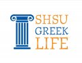 Shsu Greek Life logo 3 inches Iron On Transfer