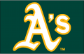 Oakland Athletics 2014-Pres Cap Logo Iron On Transfer