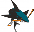 San Jose Sharks 2008 09-Pres Secondary Logo Print Decal