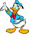 Donald Duck Logo 52 Print Decal