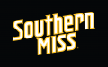 Southern Miss Golden Eagles 2003-Pres Wordmark Logo 02 Print Decal