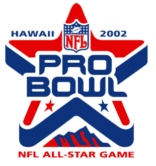 Pro Bowl 2002 Logo Iron On Transfer