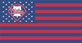 Philadelphia Phillies Flag001 logo Print Decal