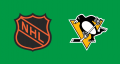NHL logo and Pittsburgh Penguins logo Print Decal