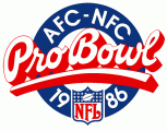 Pro Bowl 1986 Logo Iron On Transfer