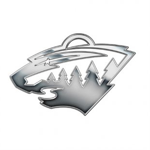 Minnesota Wild Silver Logo Print Decal