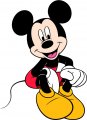 Mickey Mouse Logo 29 Iron On Transfer