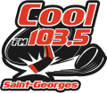 Saint-Georges Cool-FM 103.5 2013 14-Pres Primary Logo Print Decal