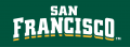 San Francisco Dons 2012-Pres Wordmark Logo 06 Print Decal