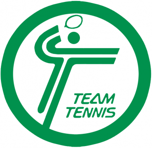 World TeamTennis 1981-1982 Primary Logo Print Decal