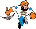 UTEP Miners 1992-2003 Mascot Logo Iron On Transfer