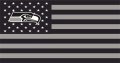 Seattle Seahawks Flag001 logo Print Decal