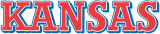 Kansas Jayhawks 1989-2001 Wordmark Logo Print Decal