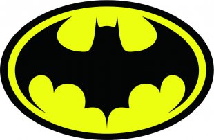 Batman Logo 01 Print Decal