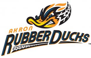 Akron RubberDucks 2014-Pres Primary Logo Iron On Transfer