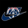 Washington Wizards Nike logo Print Decal