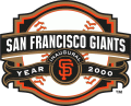 San Francisco Giants 2000 Stadium Logo Print Decal