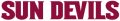 Arizona State Sun Devils 2011-Pres Wordmark Logo 12 Iron On Transfer