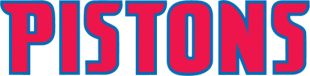 Detroit Pistons 2001-2002 Pres Wordmark Logo 2 Iron On Transfer