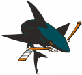 San Jose Sharks 2007 08 Secondary Logo Iron On Transfer