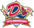 Danville Braves 2013 Anniversary Logo Iron On Transfer