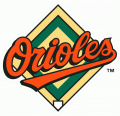 Baltimore Orioles 1995-2008 Alternate Logo Print Decal