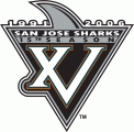 San Jose Sharks 2005 06 Anniversary Logo Print Decal