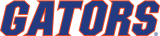 Florida Gators 2013-Pres Wordmark Logo 01 Print Decal