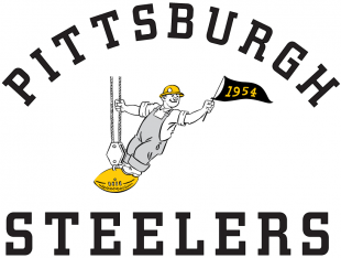 Pittsburgh Steelers 1954-1959 Alternate Logo Print Decal