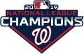 Washington Nationals 2019 Champion Logo Print Decal