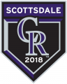 Colorado Rockies 2018 Event Logo Iron On Transfer