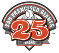 San Francisco Giants 1982 Anniversary Logo Iron On Transfer
