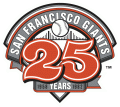 San Francisco Giants 1982 Anniversary Logo Print Decal