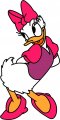 Donald Duck Logo 36 Iron On Transfer