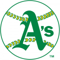 Oakland Athletics 1968-1970 Primary Logo Iron On Transfer