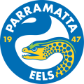 Parramatta Eels 2011-Pres Primary Logo Print Decal