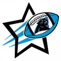 Carolina Panthers Football Goal Star logo Print Decal