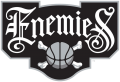 Enemies 2019-Pres Primary Logo Print Decal