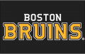 Boston Bruins 2007 08-Pres Wordmark Logo 02 Print Decal