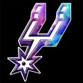 Galaxy San Antonio Spurs Logo Print Decal