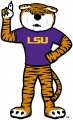 LSU Tigers 2014-Pres Mascot Logo 01 Print Decal